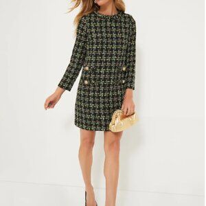 Tuckernuck  Holly Tinsel Tweed Long Sleeve Jackie Dress